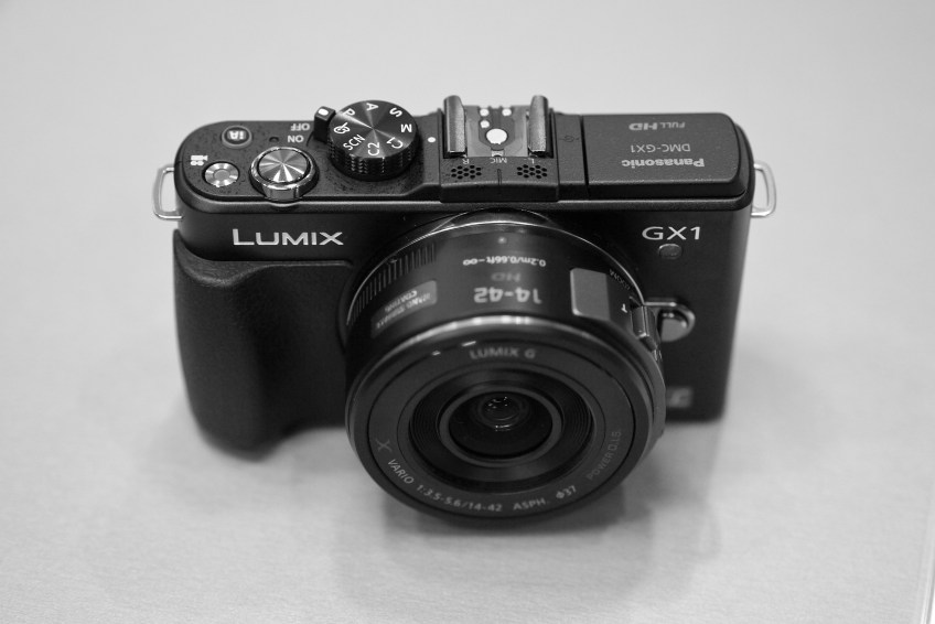 Panasonic GX1 with 14/45mm X lens